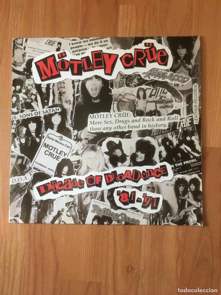 Discos de vinilo: M&Ouml;TLEY CR&Uuml;E-DECADE OF DECADENCE &acute;81-&acute;91(2LP&acute;S)