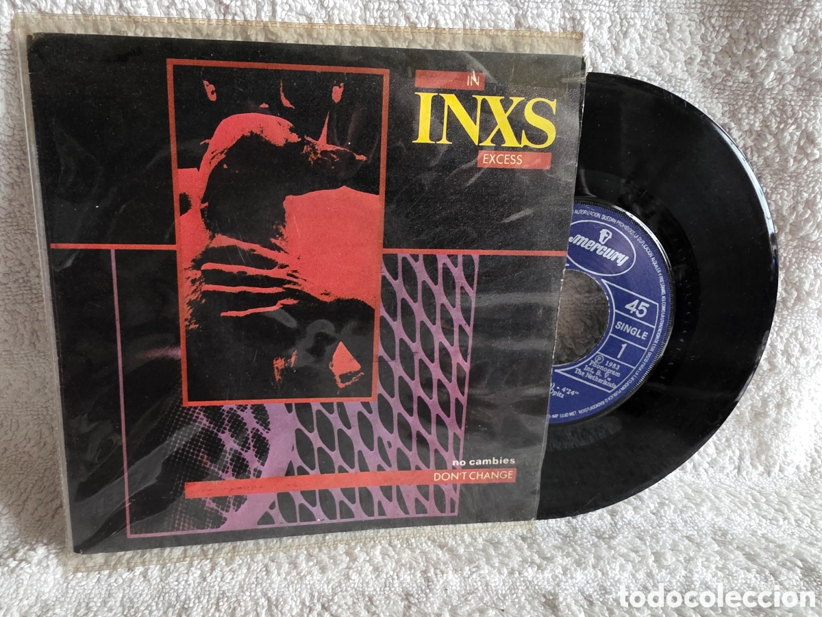 Discos de vinilo: INXS - DON'T CHANGE edc. Espa&ntilde;ola 1983