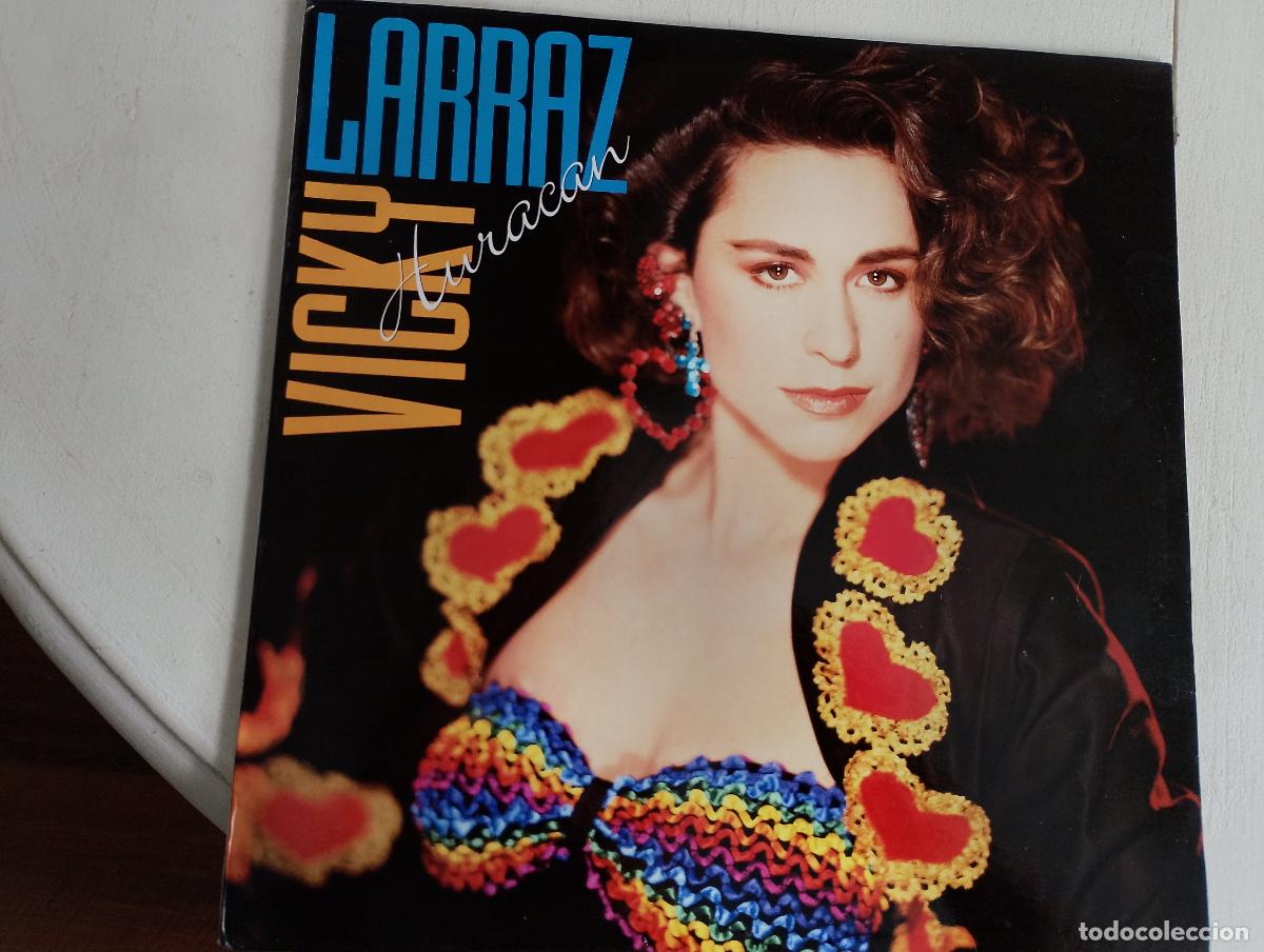 Discos de vinilo: Vicky Larraz &ndash; Huracan,1989
