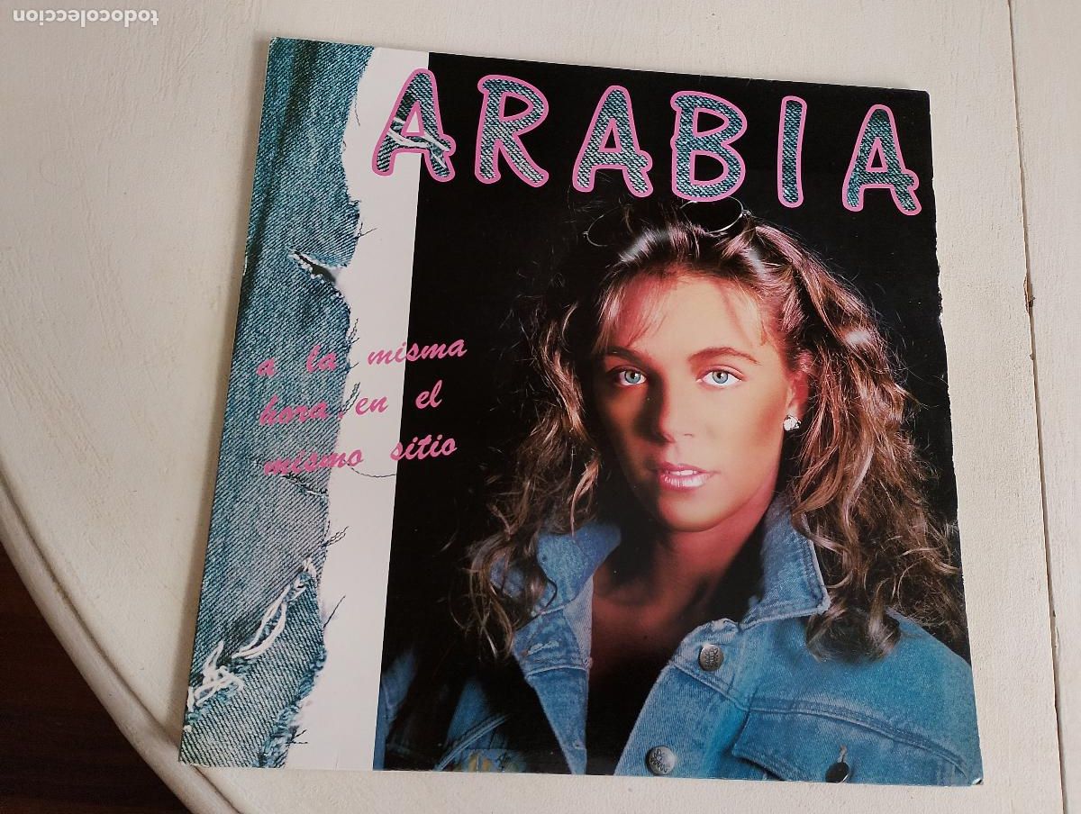 Discos de vinilo: Arabia &ndash; A La Misma Hora, En El Mismo Sitio,1989 contiene el encarte