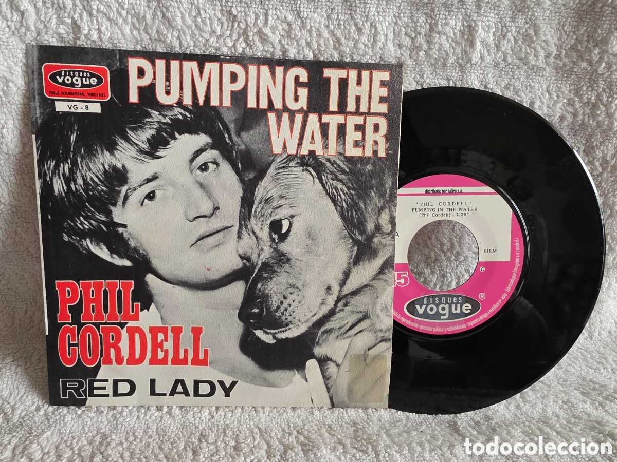 Discos de vinilo: PHIL CORDELL - PUMPING THE WATER- Edc espa&ntilde;ola - Nuevo
