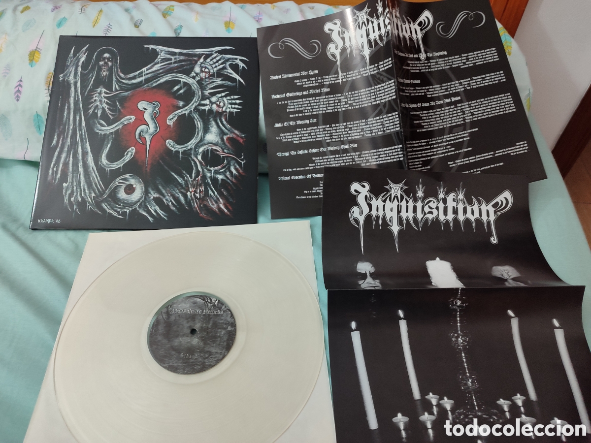 Discos de vinil: Inquisition&nbsp;&ndash;&nbsp;Nefarious Dismal Orations Lp black metal