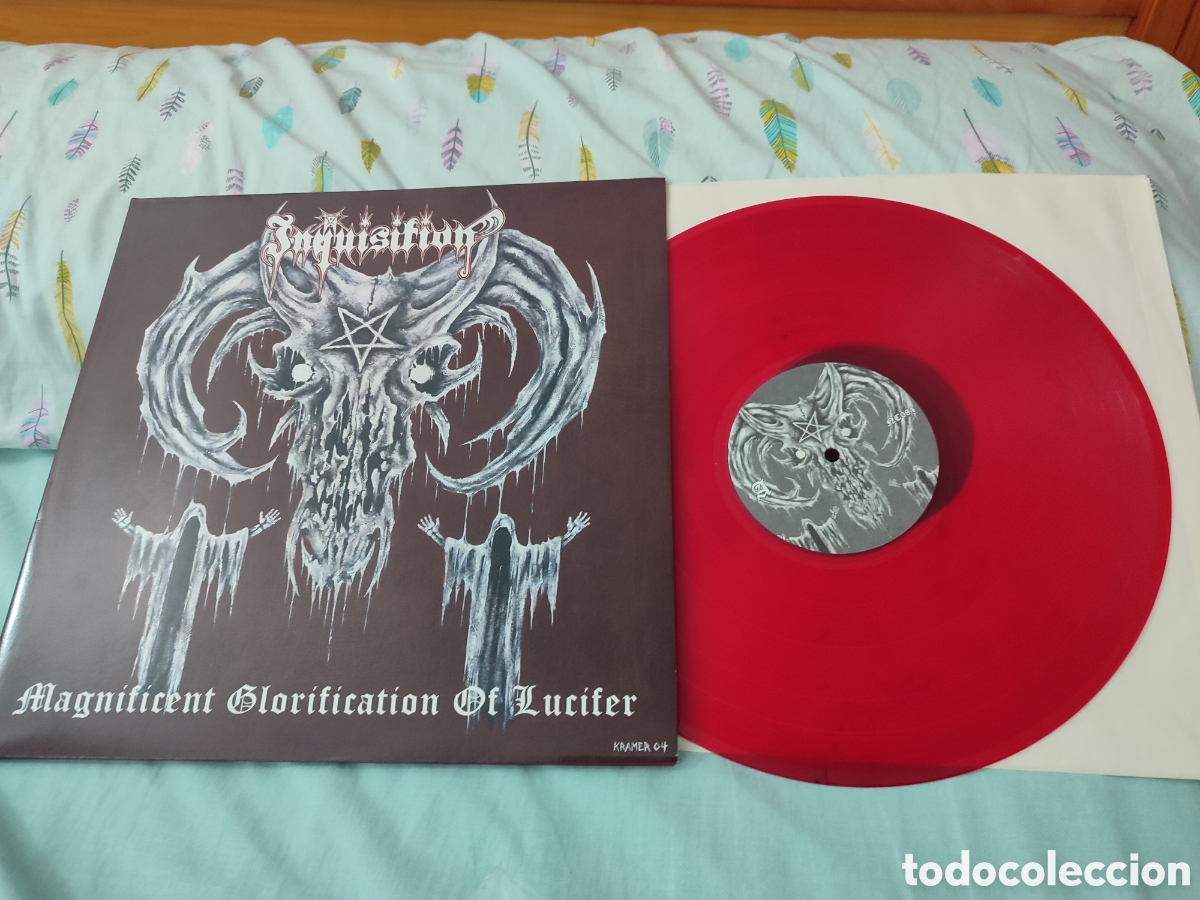 Discos de vinil: Inquisition&nbsp;&ndash;&nbsp;Magnificent Glorification Of Lucifer Lp black metal