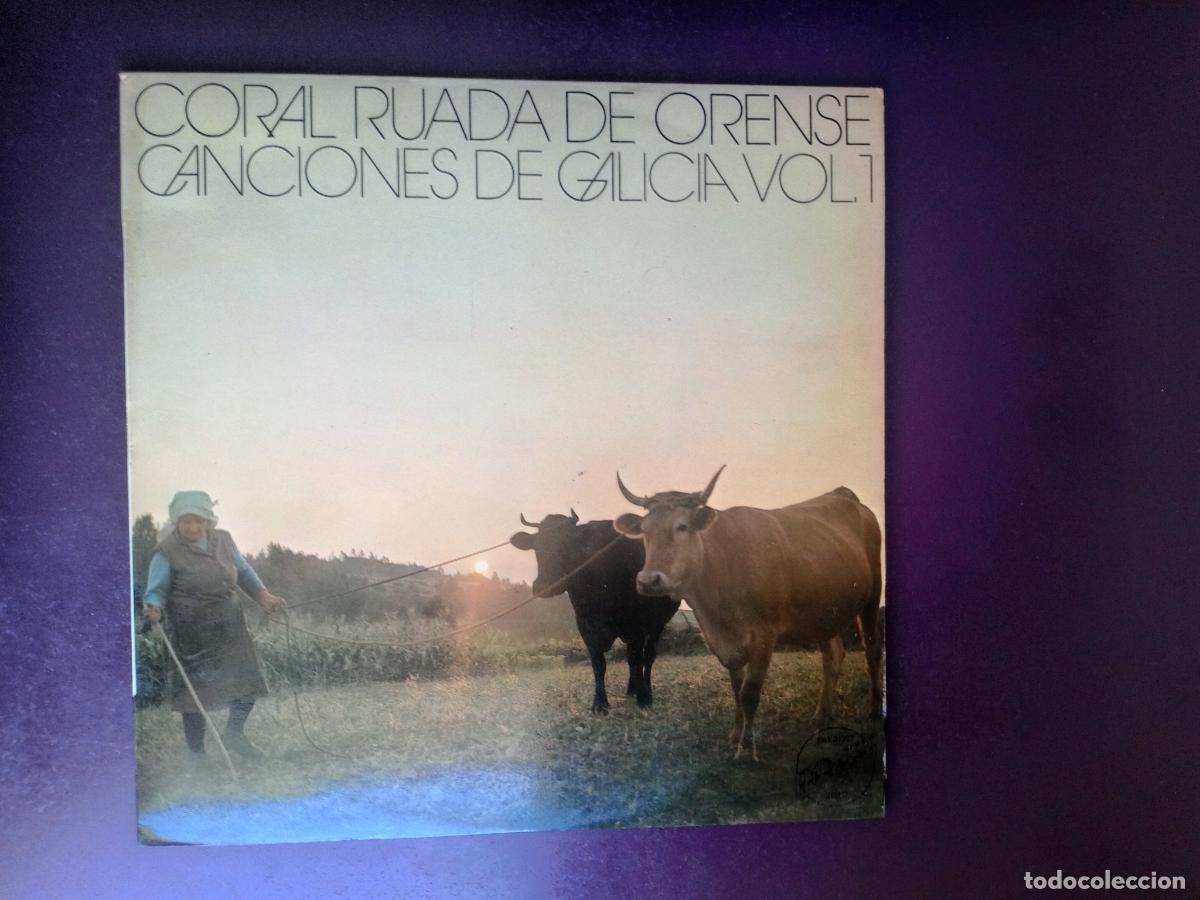 Discos de vinilo: coral ruada de Orense - canciones de Galicia vol 1 - lp EMBASSY CBS 1975 - FOLK TRADICIONAL GALLEGO