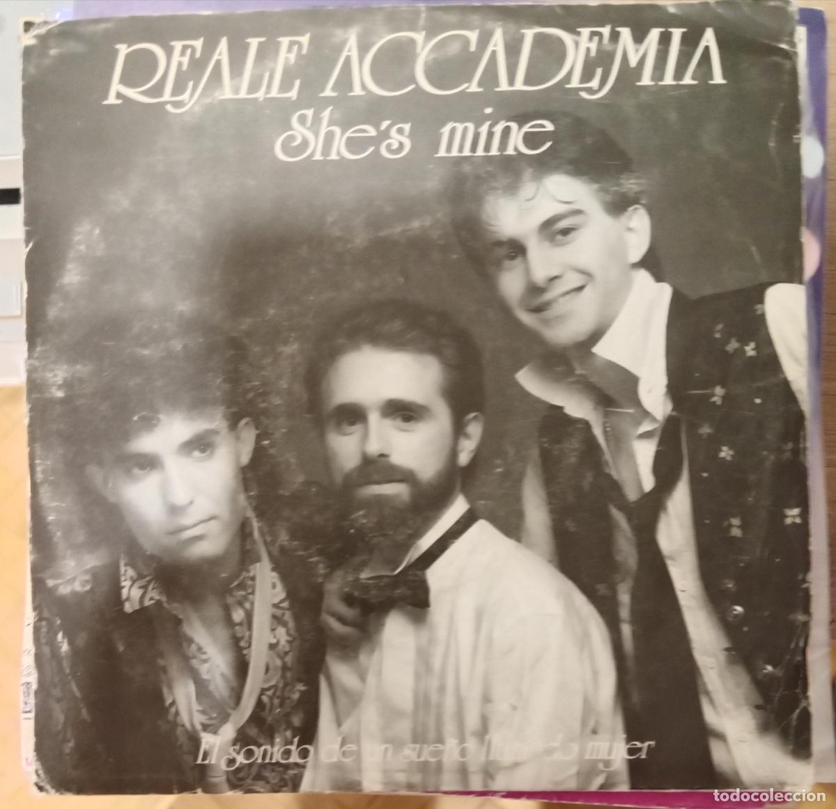 Discos de vinilo: Reale Accademia &ndash; She's Mine single Espa&ntilde;a 1986