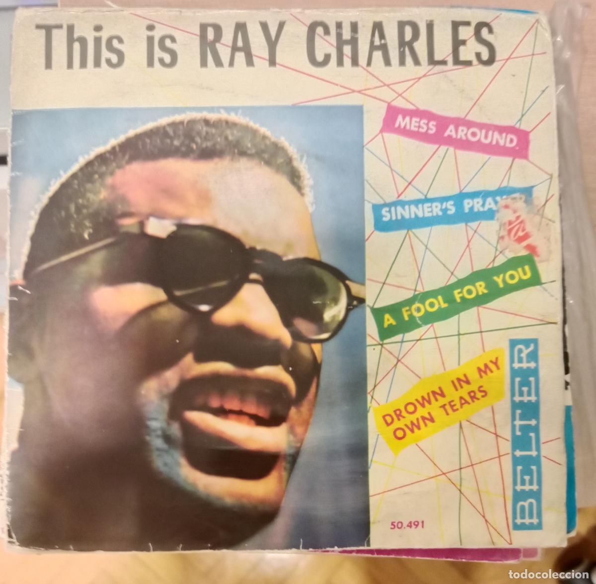 Discos de vinilo: Ray Charles &ndash; This Is Ray Charles single Espa&ntilde;a 1961