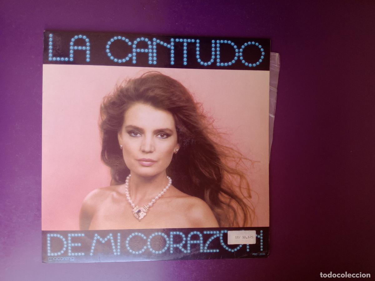 Discos de vinilo: Maria Jose Cantudo &lrm;&ndash; La Cantudo De Mi Coraz&oacute;n - LP PASARELA 1985 - REVISTA MUSICAL, COPLA POP SEXY