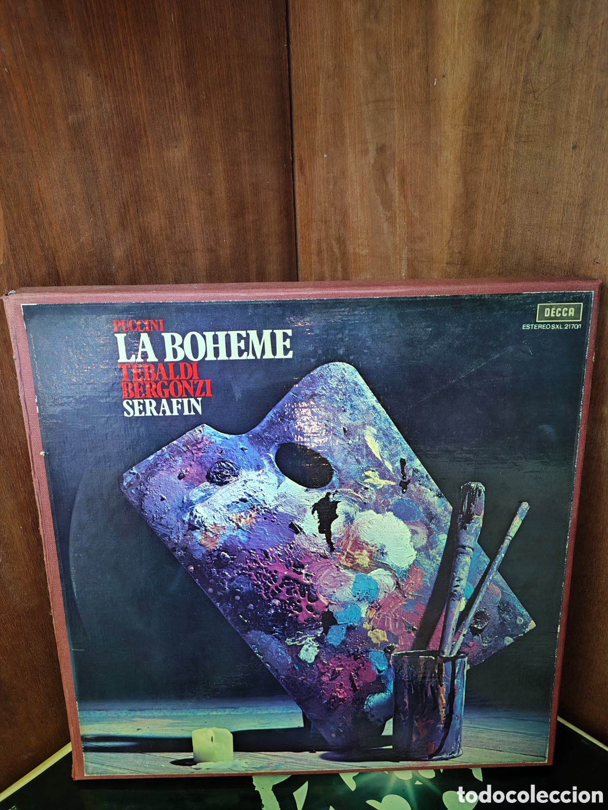 Discos de vinilo: LPs Puccini - La Boh&egrave;me (2 LPs)