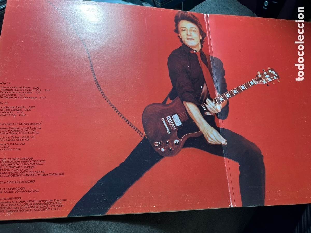 Discos de vinilo: Moris: mundo moderno. Lp vinilo - Foto 3