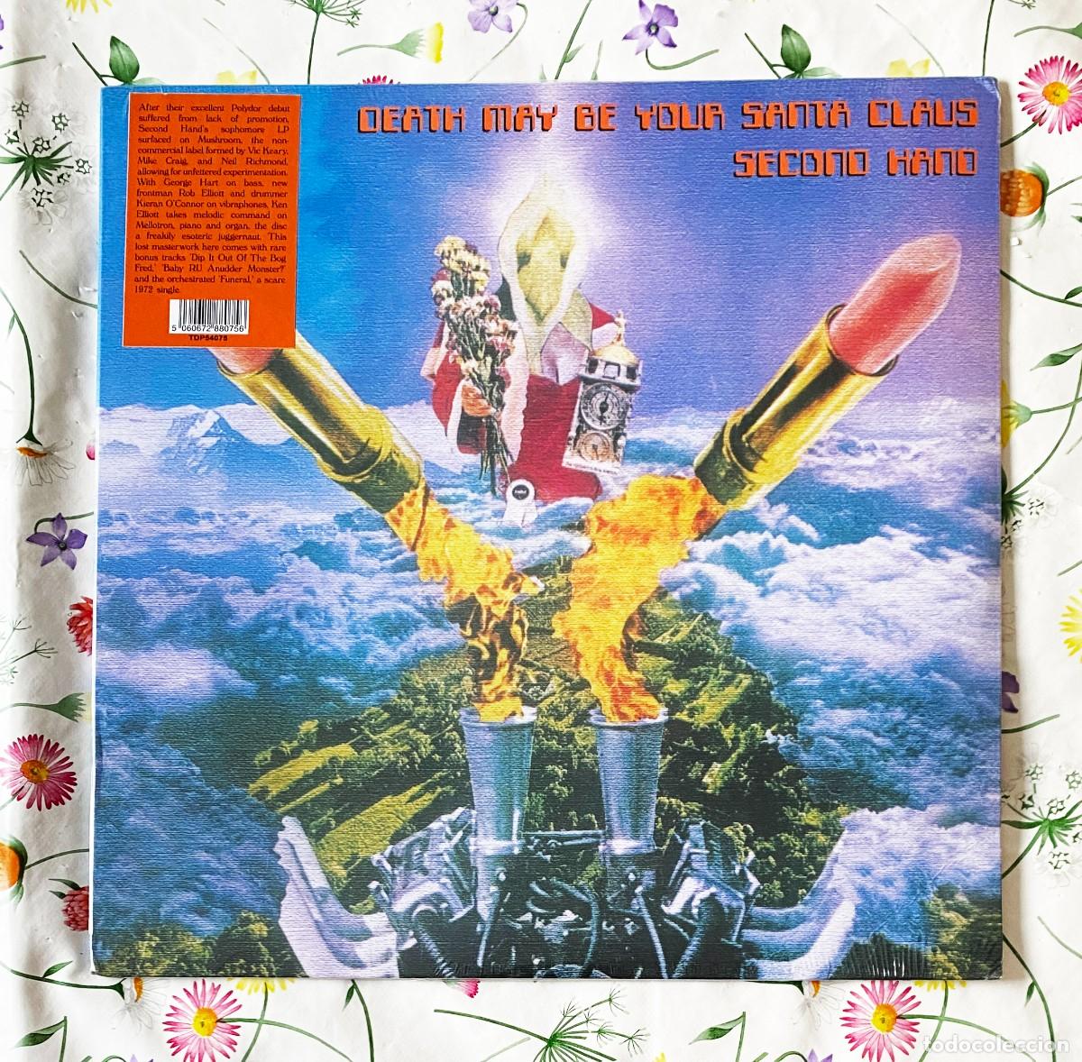 Discos de vinilo: SECOND HAND - DEATH MAY BE YOUR SANTA CLAUS 12'' LP PRECINTADO - ROCK PROGRESIVO ROCK PSICOD&Eacute;LICO