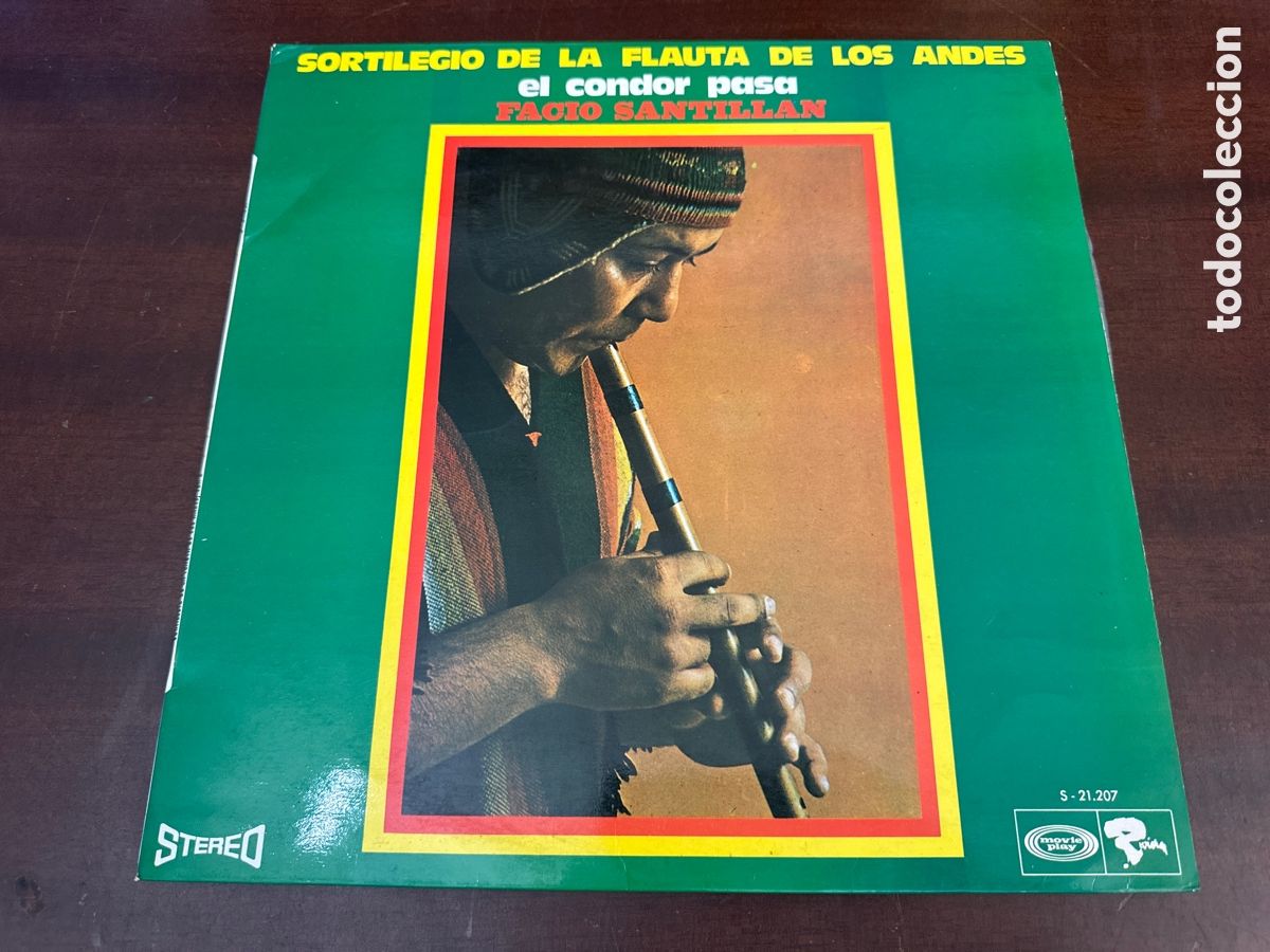 Discos de vinilo: FACIO SANTILLAN - SORTILEGIO DE LA FLAUTA DE LOS ANDES / LP MOVIEPLAY 1970