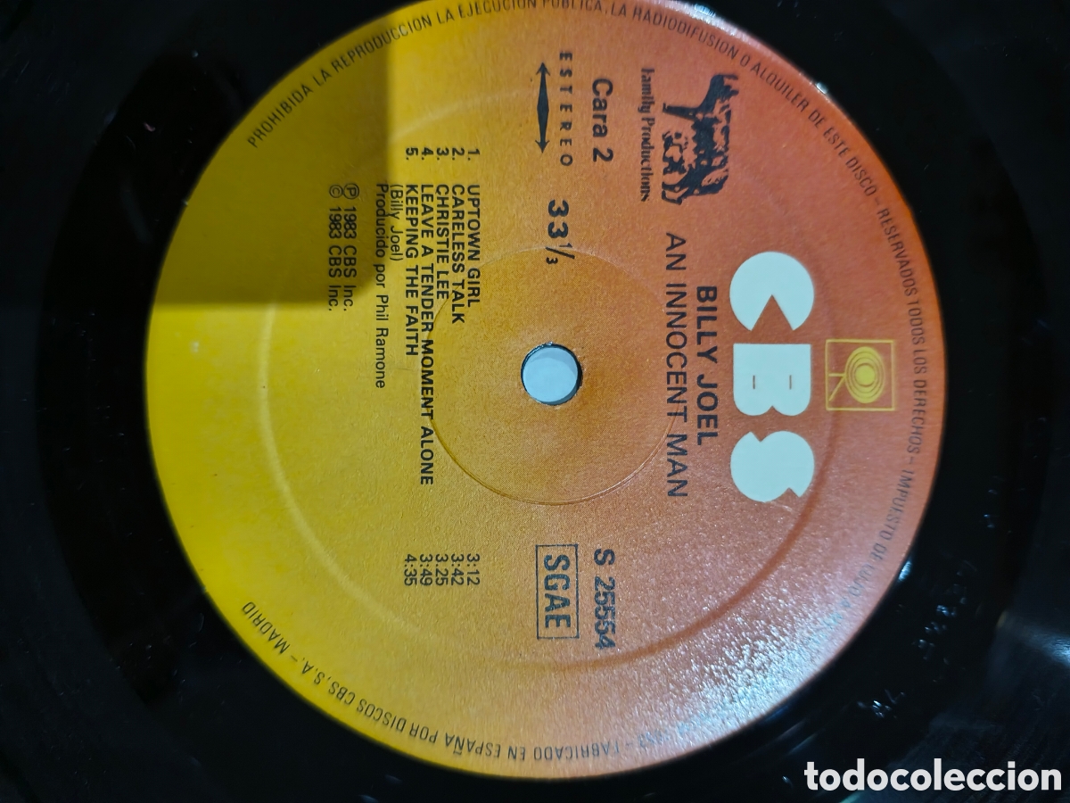 Discos de vinilo: Billy Joel tres lp.como se ve. - Foto 4