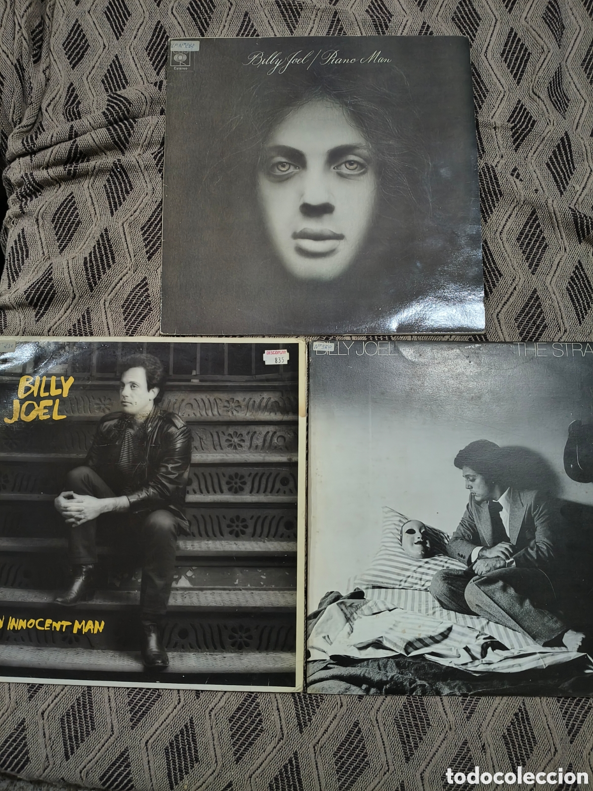 Discos de vinilo: Billy Joel tres lp.como se ve.