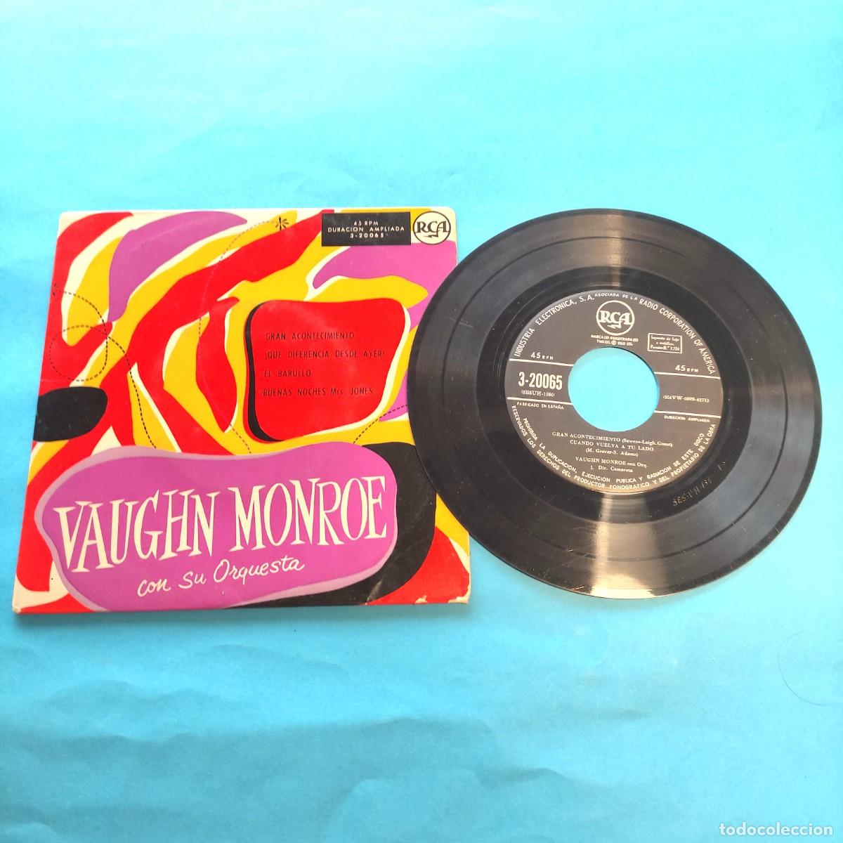 Discos de vinilo: VAUGHN Monroe Con Su Orquesta. Gran Acontecimiento ** EP . 4 CANCIONES ** JUANI