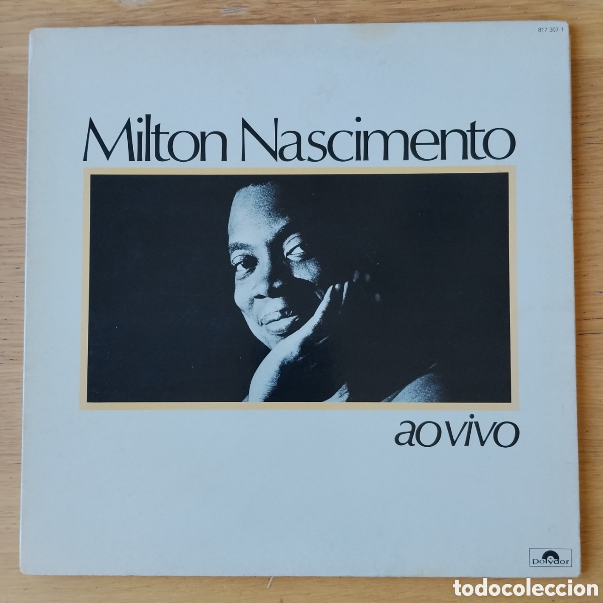 Discos de vinil: MILTON NASCIMENTO: &rdquo;AO VIVO&rdquo; - LP VINILO 1983 - MPB - BRASIL