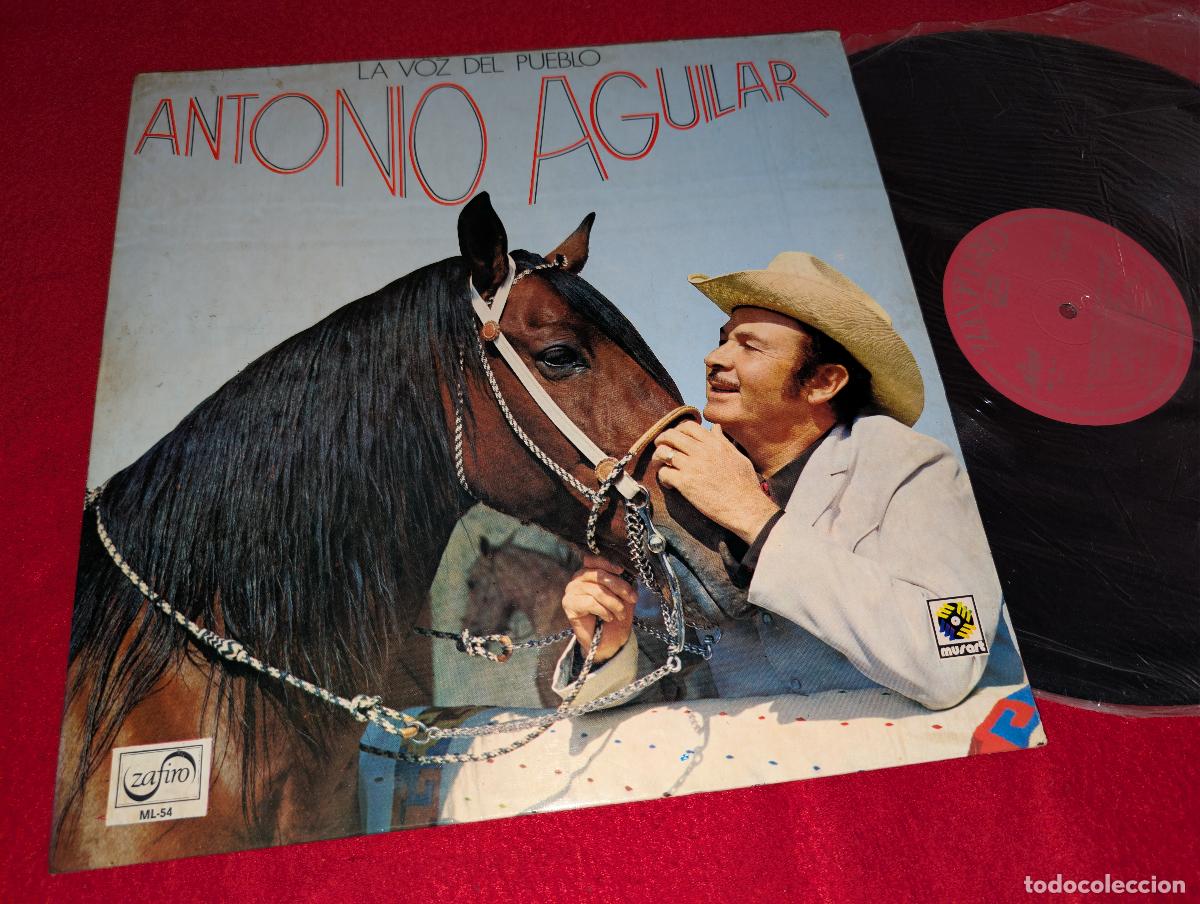 Discos de vinilo: ANTONIO AGULAR La voz del pueblo LP 1974 Zafiro ESPA&Ntilde;A SPAIN