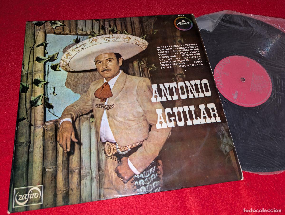 Discos de vinilo: ANTONIO AGUILAR Exitos de Antonio Aguilar LP 1967 Zafiro ESPA&Ntilde;A SPAIN