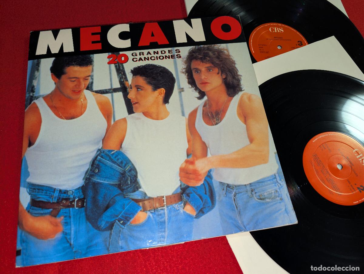 Discos de vinilo: MECANO 20 grandes canciones 2LP 1989 CBS SONY gatefold MOVIDA POP