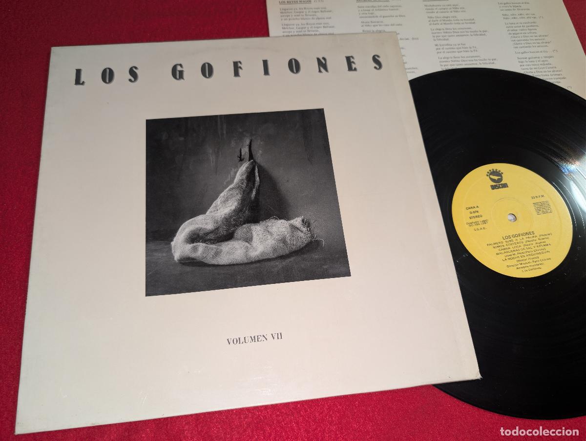 Discos de vinilo: LOS GOFIONES LP 1987 Discam CANARIAS folk