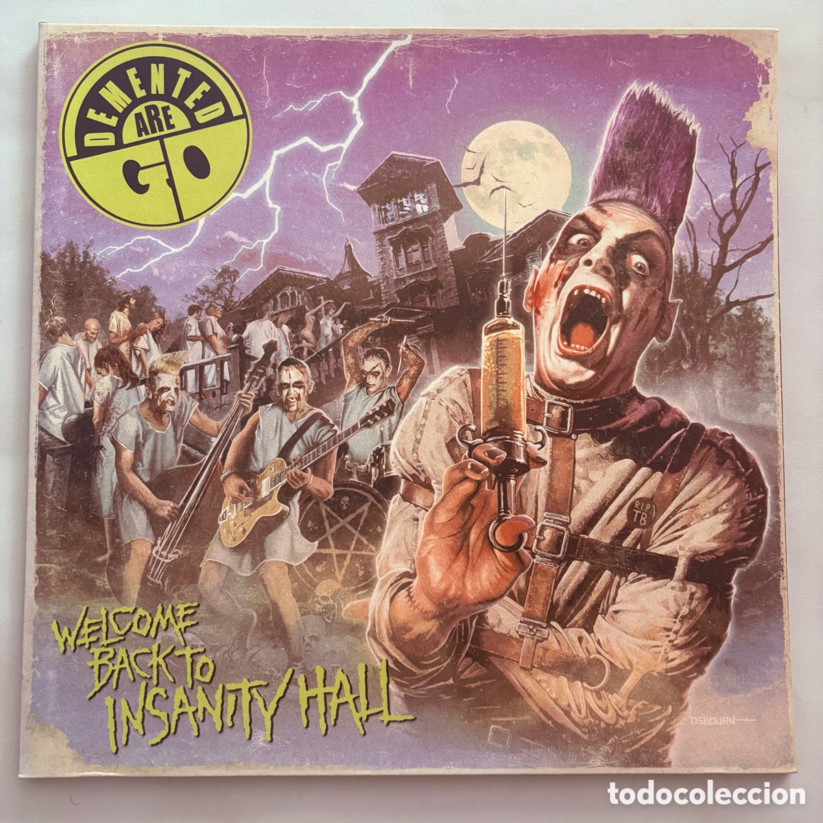 Discos de vinilo: LP Demented Are Go &ndash; Welcome Back To Insanity Hall del 2012