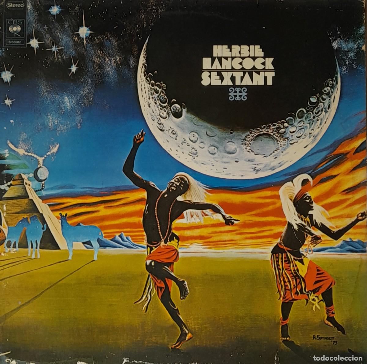 Discos de vinilo: Sextant. HERBIE HANCOCK. CBS 1973. Edici&oacute;n holandesa