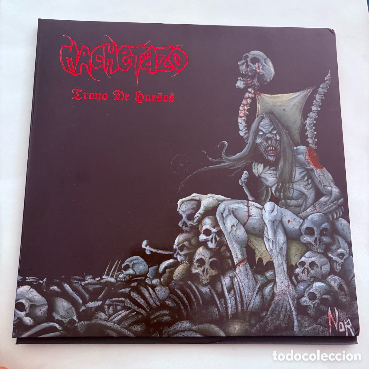 Discos de vinilo: lp Machetazo &ndash; Trono De Huesos del 2012