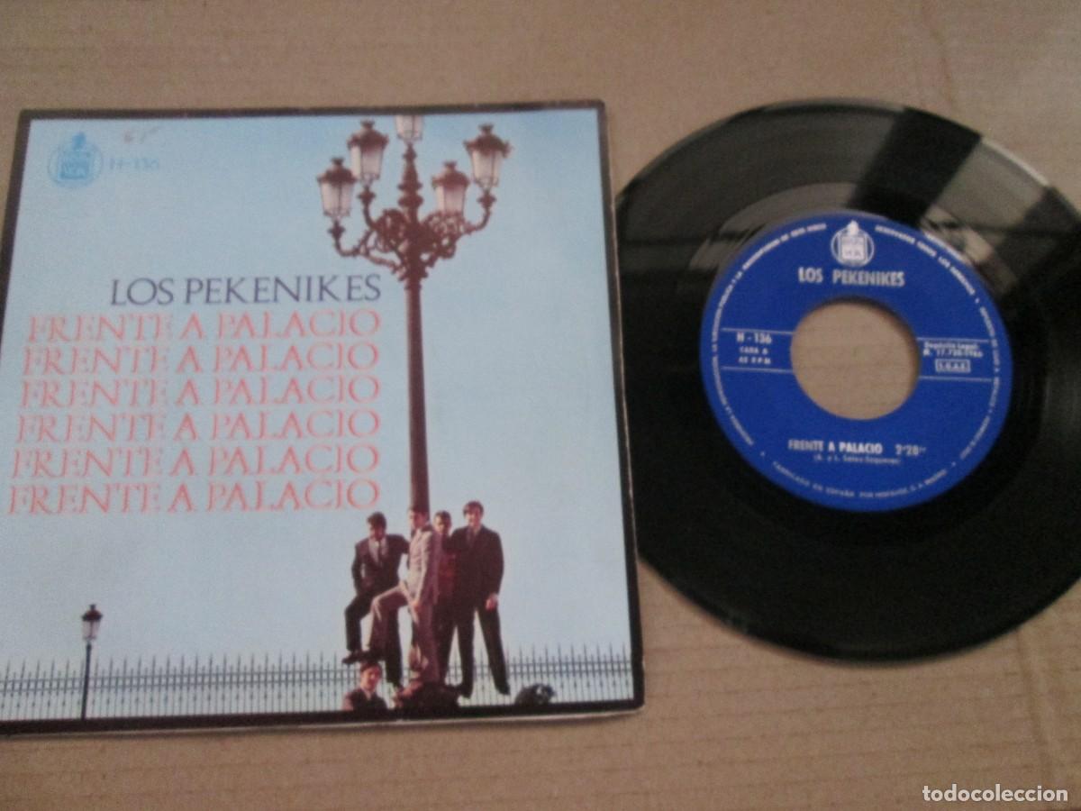 Discos de vinilo: LOS PEKENIKES - Frente a Palacio / Trapos Viejos. Single, ed espa&ntilde;ola 7&rdquo; 1972. Magn&iacute;fico. VG+/NM