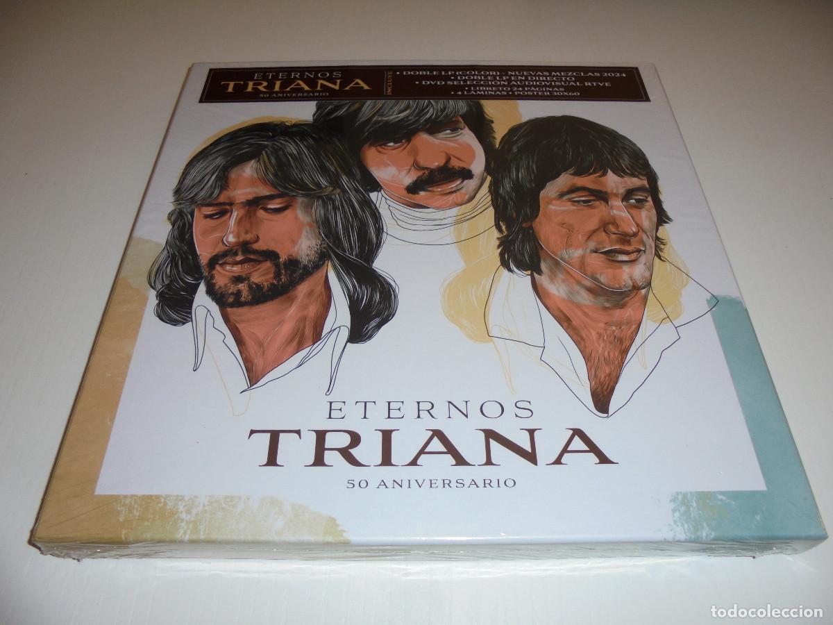 Discos de vinilo: TRIANA ( ETERNOS / 50 ANIVERSARIO ) - NUEVO - BOX SET - 5021732444349