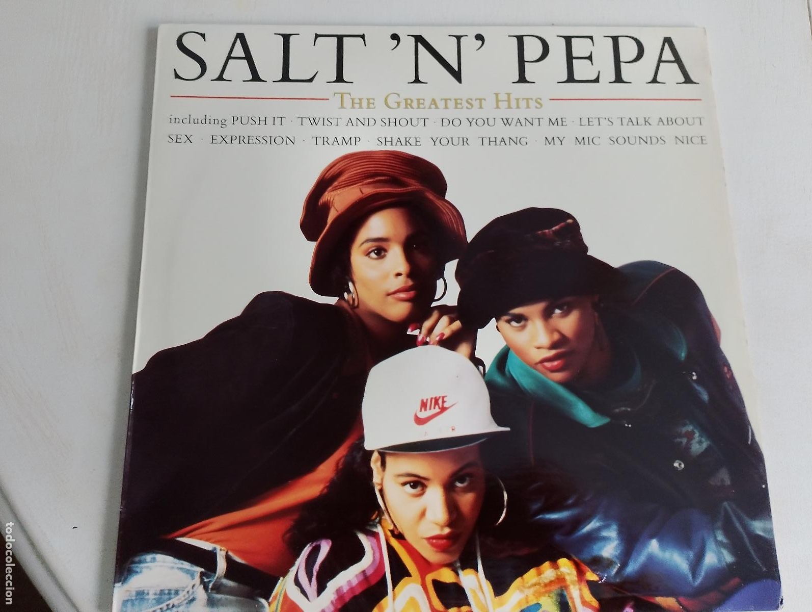 Discos de vinilo: Salt 'N' Pepa &ndash; The Greatest Hits,ed espa&ntilde;ola, 1991 Electronic, Hip Hop House, Pop