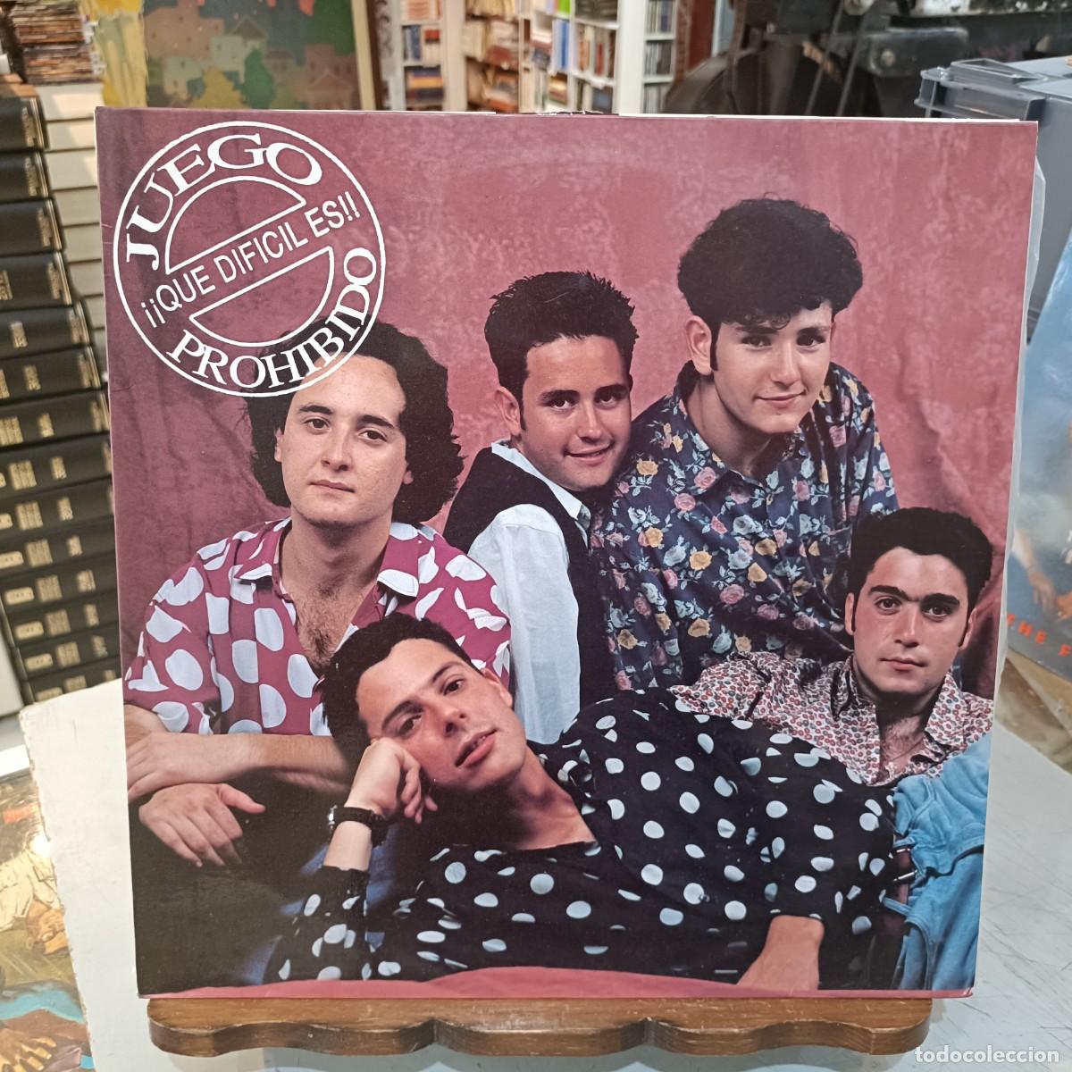 Discos de vinilo: Juego Prohibido - &iexcl;&iexcl;Qu&eacute; Dif&iacute;cil es!! - LP. Vade Records 1992