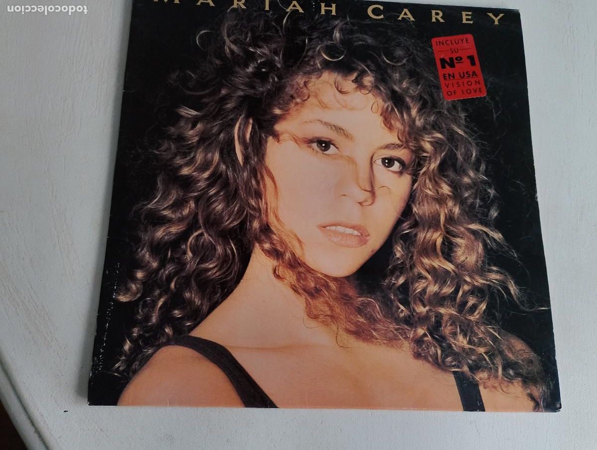 Discos de vinilo: Mariah Carey &ndash; Mariah Carey,ed espa&ntilde;ola,contiene el encarte,1990 Funk / Soul, Pop