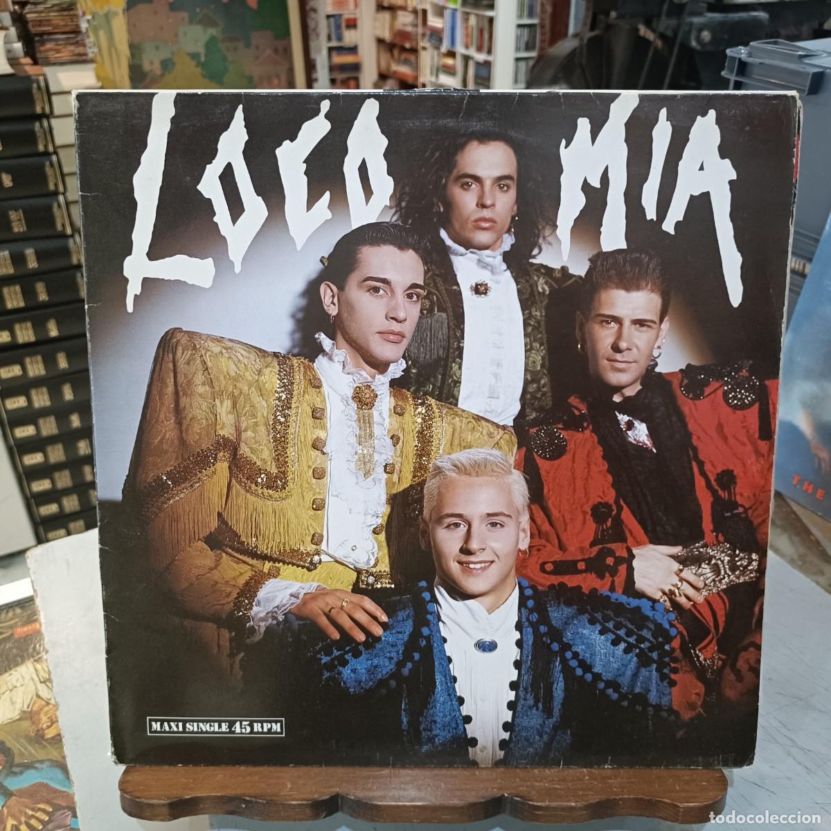 Discos de vinilo: Loco M&iacute;a - Loco M&iacute;a / Gorbachov - Maxi Single sello Hispavox 1989