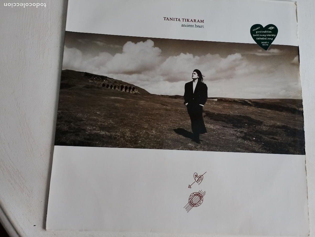 Discos de vinilo: Tanita Tikaram &ndash; Ancient Heart,contiene el encarte, 1988 Pop Soft Rock