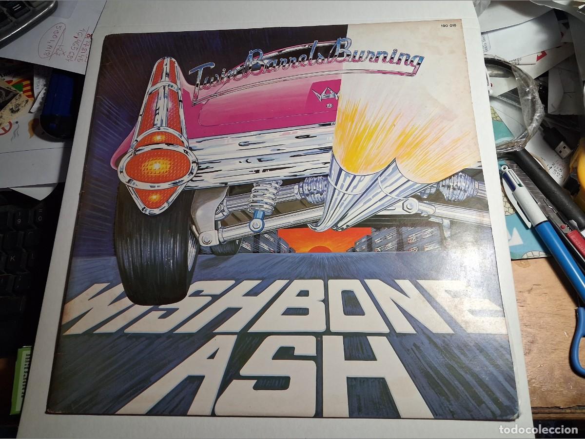 Discos de vinilo: lp wishbone ash. twin barrels burning. hispavox 1982 spain (seminuevo)
