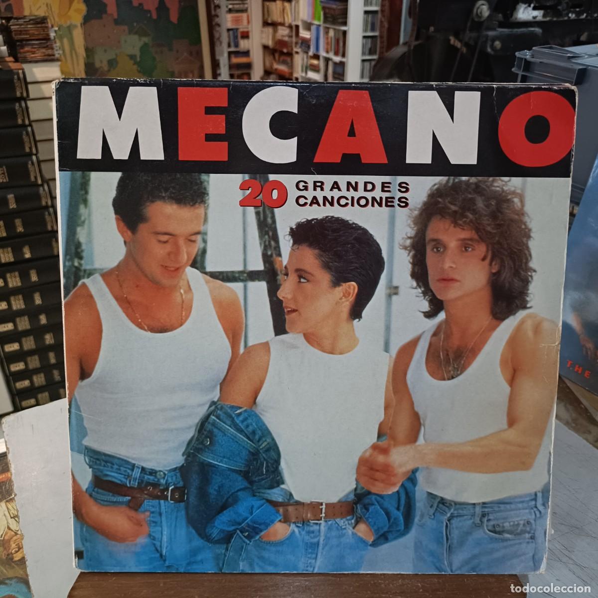 Discos de vinilo: Mecano - 20 Grandes Canciones - Doble LP. sello CBS 1989
