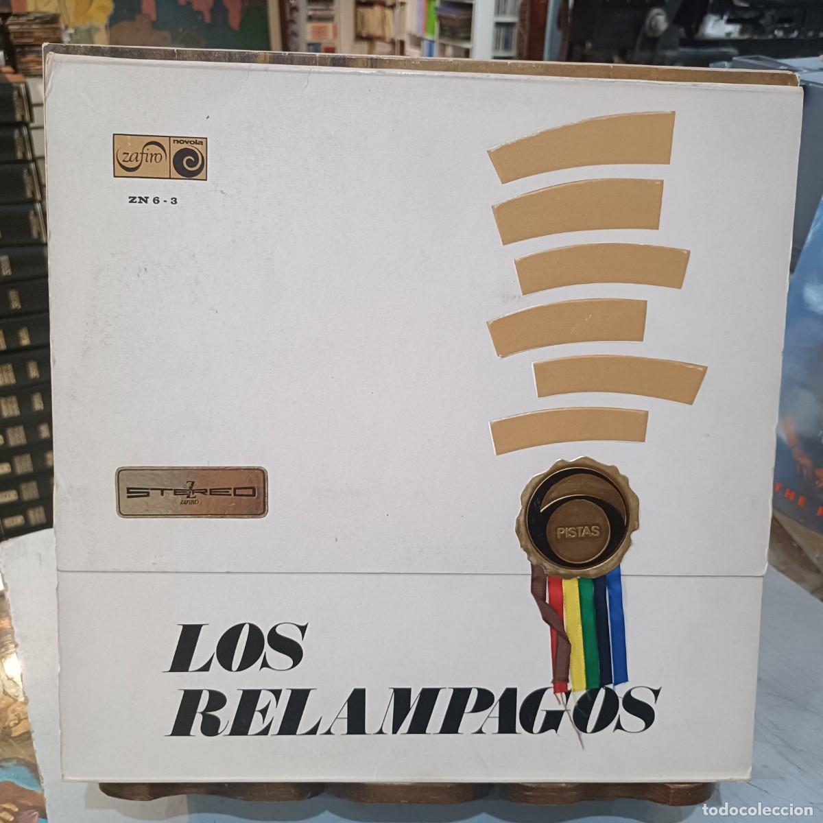 Discos de vinilo: Los Rel&aacute;mpagos - Granada, Danza n&ordm; 5, Sevilla, El Arlqu&iacute;n de Toledo, ... - LP. sello Zafiro 1967