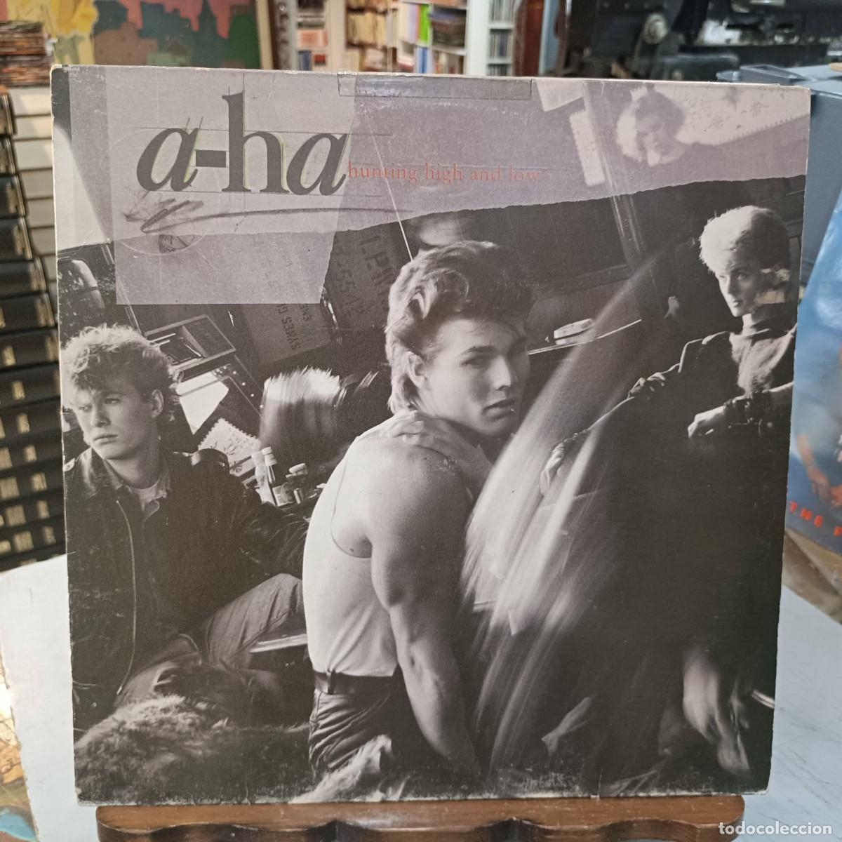 Discos de vinilo: A-ha - Hunting High And Low - LP. WB Records 1985