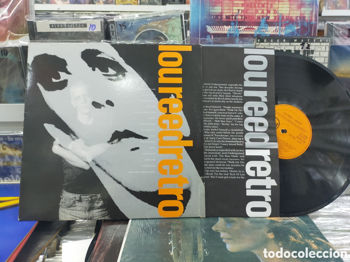 Discos de vinilo: Lou reed LP retro Espa&ntilde;a 1989