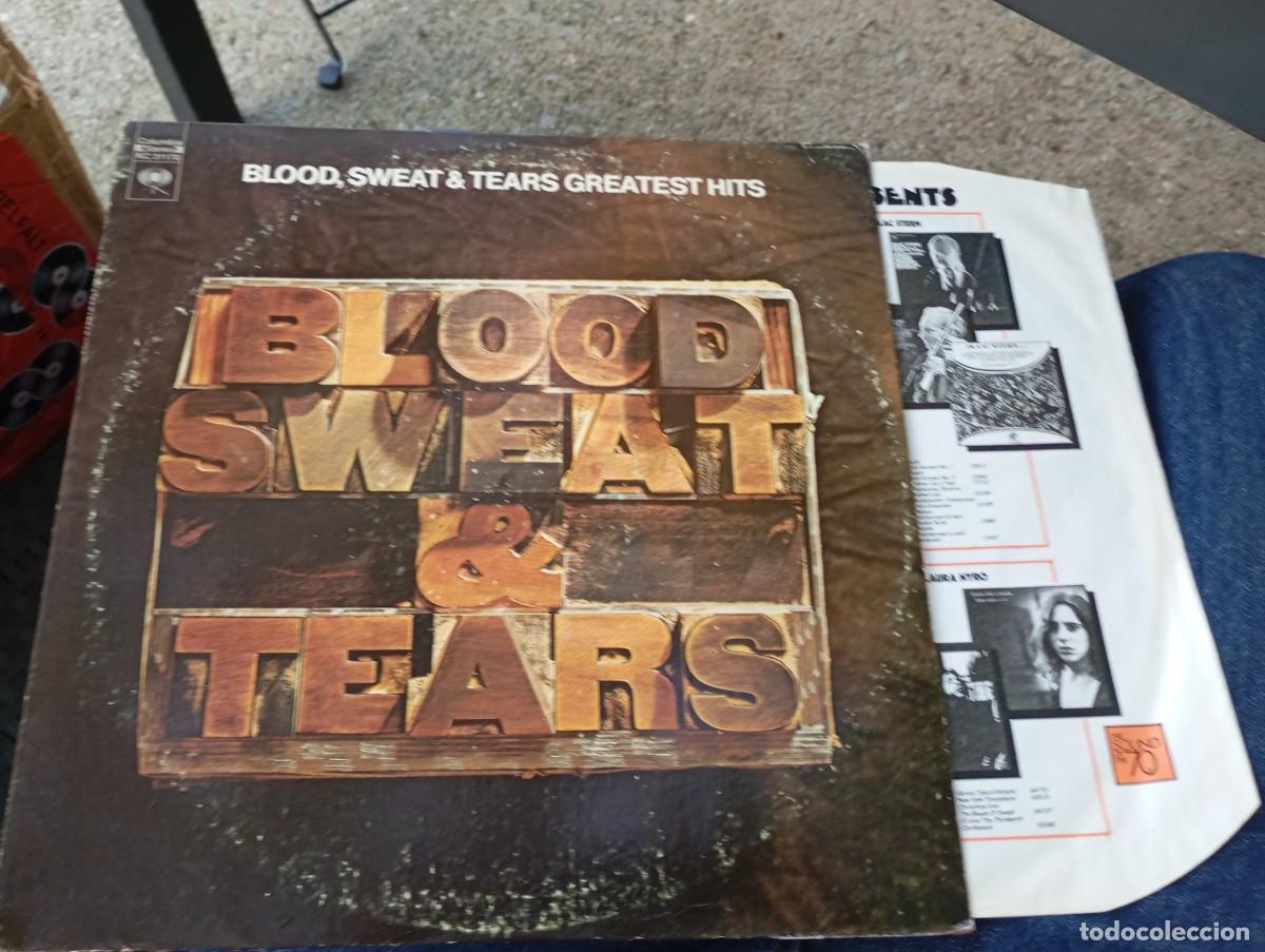 Discos de vinilo: lp ORiG USA BLOOD SWEAT & TEARS GREATEST HITS VG+/VG++