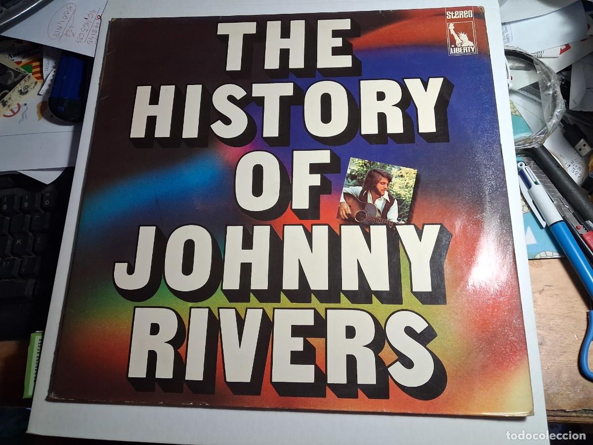 Discos de vinilo: lp doble the history of johnny rivers. liberty germany. carpeta doble (buen estado)