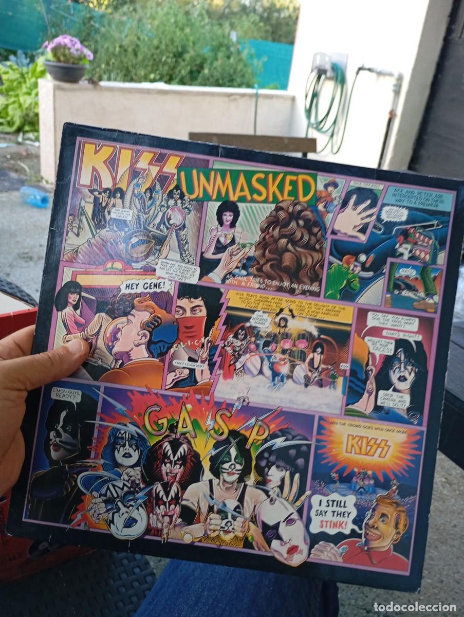 Discos de vinilo: lp ORiG KISS UNMASKED VG+/VG++