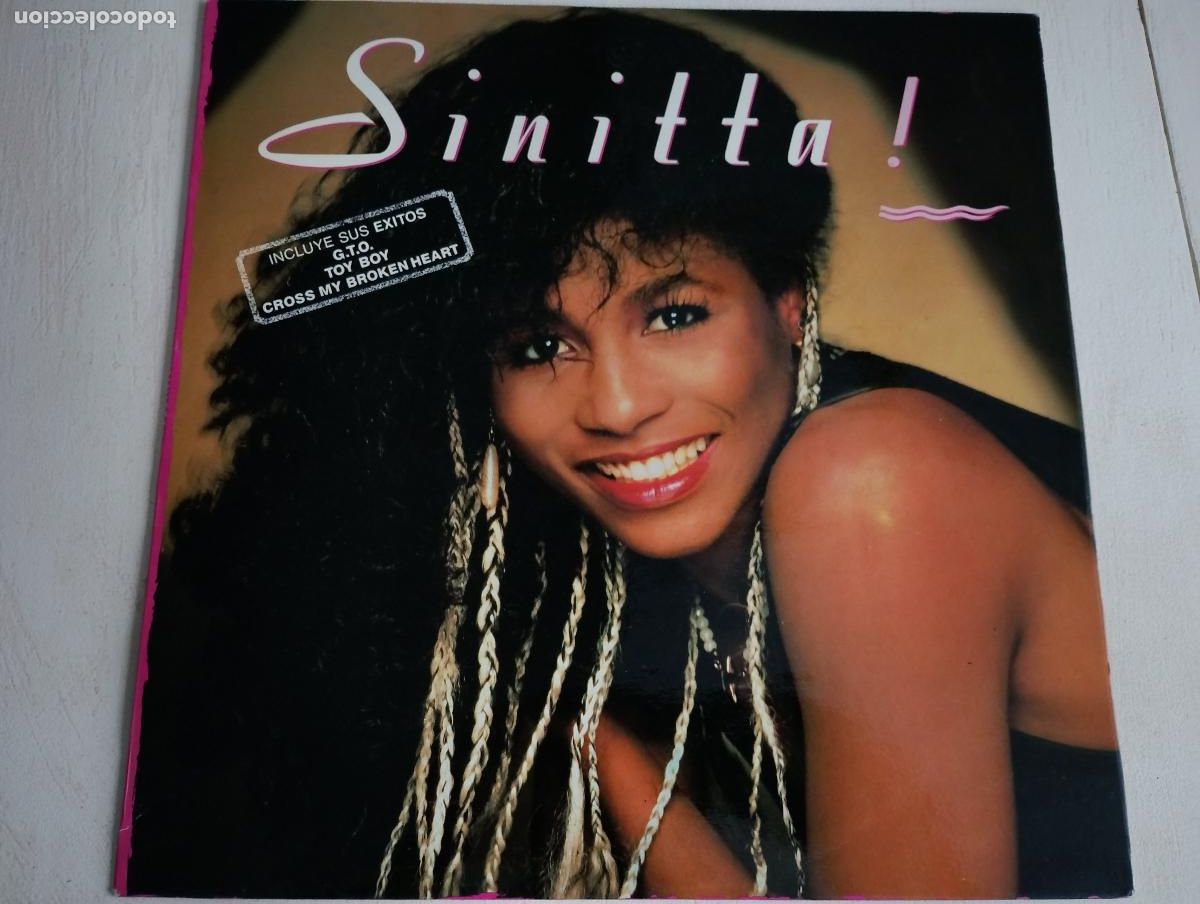 Discos de vinilo: Sinitta &lrm;&ndash; Sinitta ! ed espa&ntilde;ola, 1987 Electronic Hi NRG, Synth-pop como nuevo