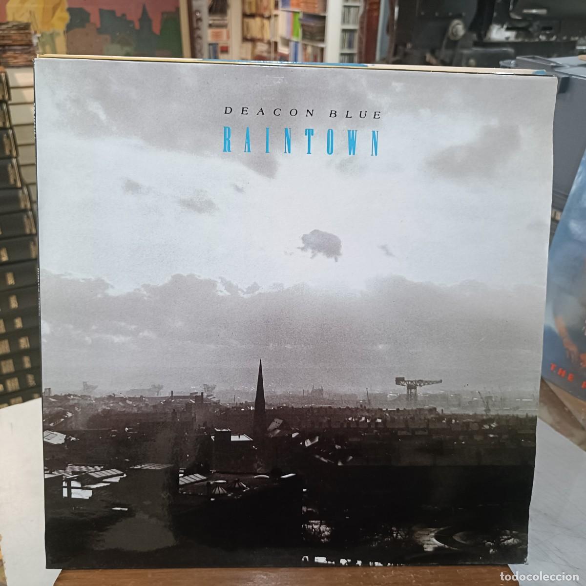 Discos de vinilo: Deacon Blue - Raintown - LP. sello CBS 1987