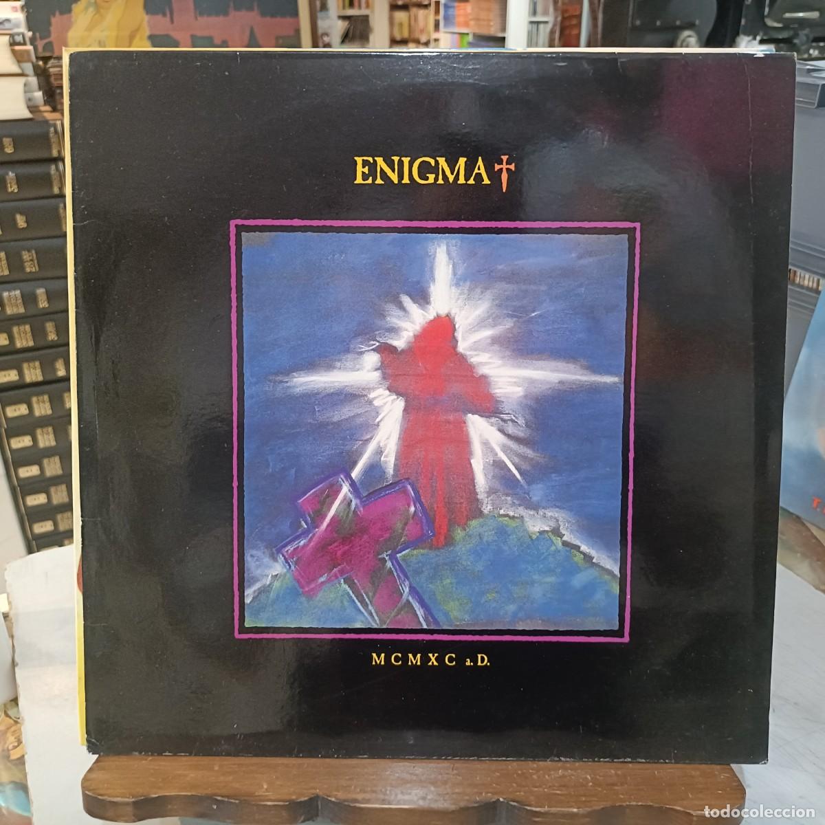 Discos de vinilo: Enigma - MCMXC a. d. - LP. sello VIRGIN 1990 - Foto 1