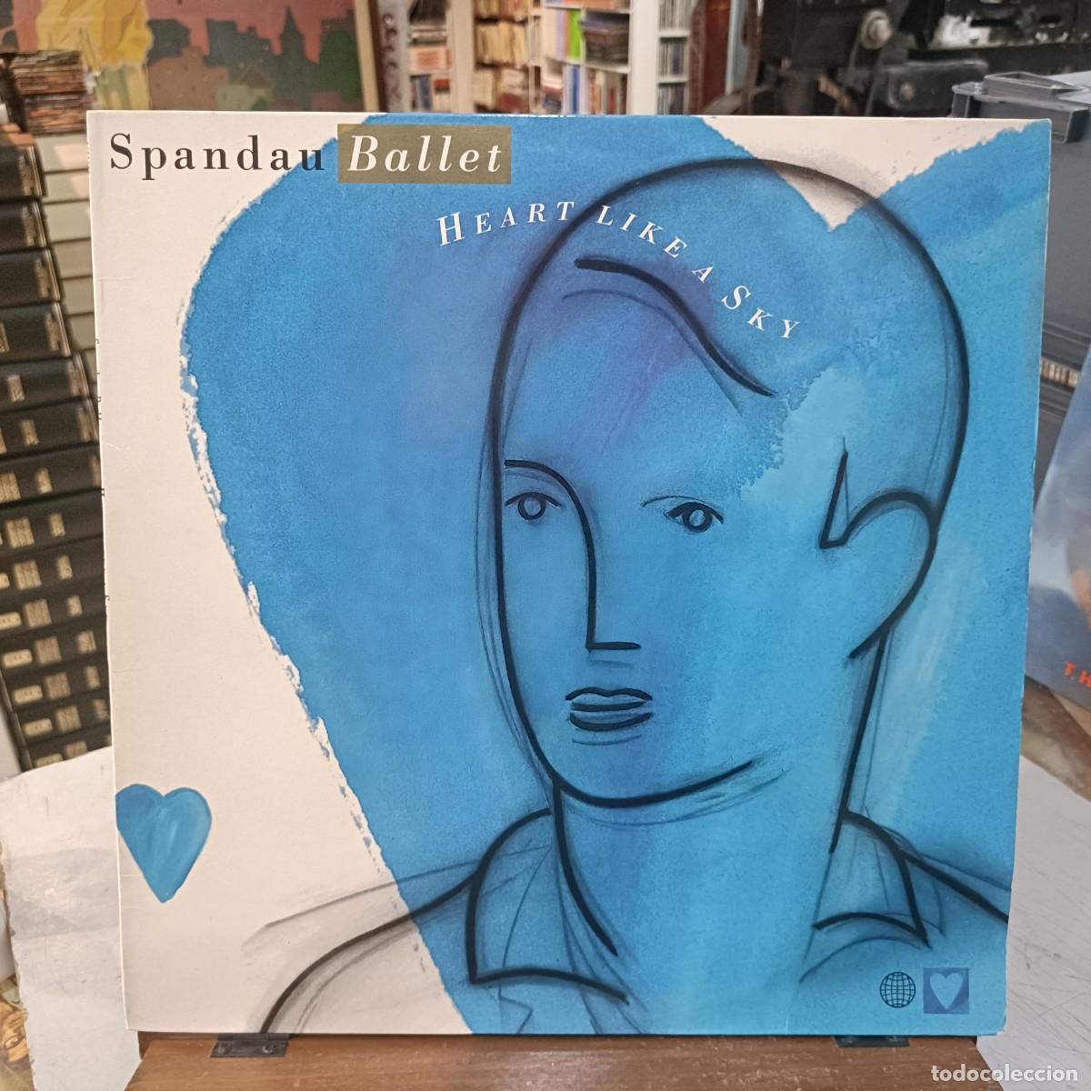 Discos de vinilo: Spandau Ballet - Heart Like A Sky - LP. sello CBS 1989