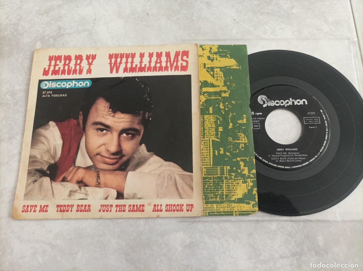 Discos de vinilo: Jerry Williams ep -super dificil-