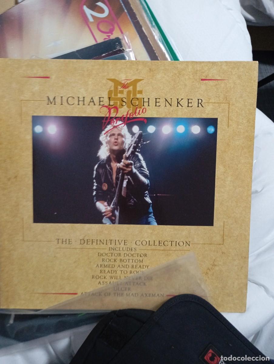 Discos de vinilo: LP DOBLE MICHAEL SCHENKER THE DEFINITIVE COLLECTION VG+++