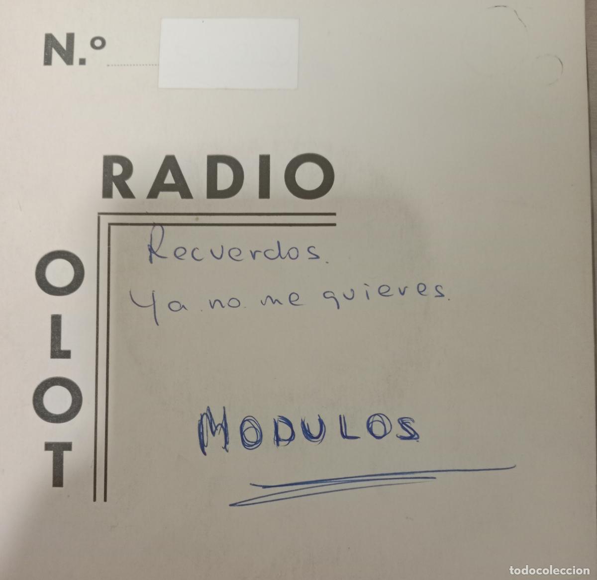 Discos de vinilo: Modulos &ndash; Ya No Me Quieres / Recuerdos single PROMO 1969
