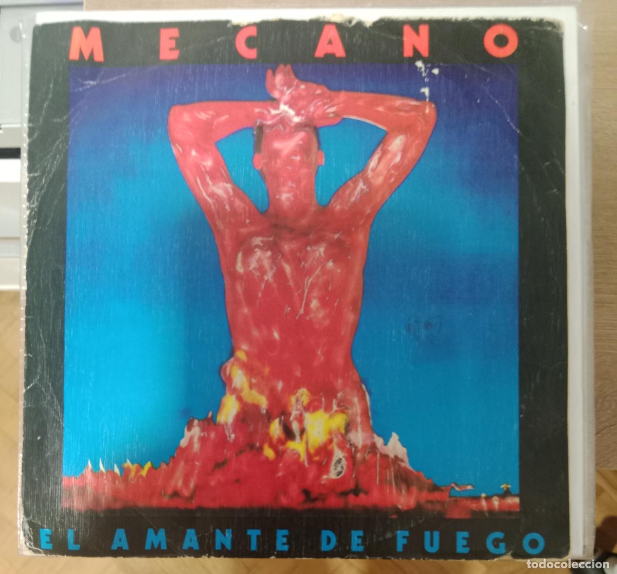 Discos de vinilo: Mecano &ndash; El Amante De Fuego single 1983