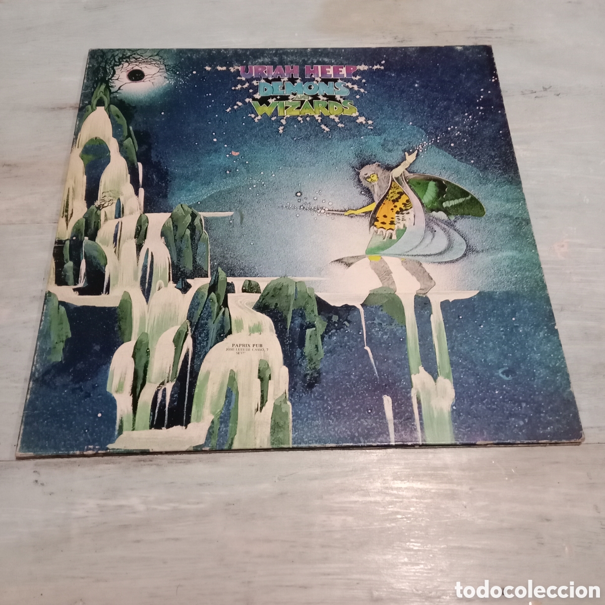Discos de vinilo: URIAH HEEP - DEMONS AND WIZARDS - LP GATEFOLD